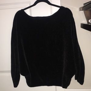 Zara Off the Shoulder Knit Sweater